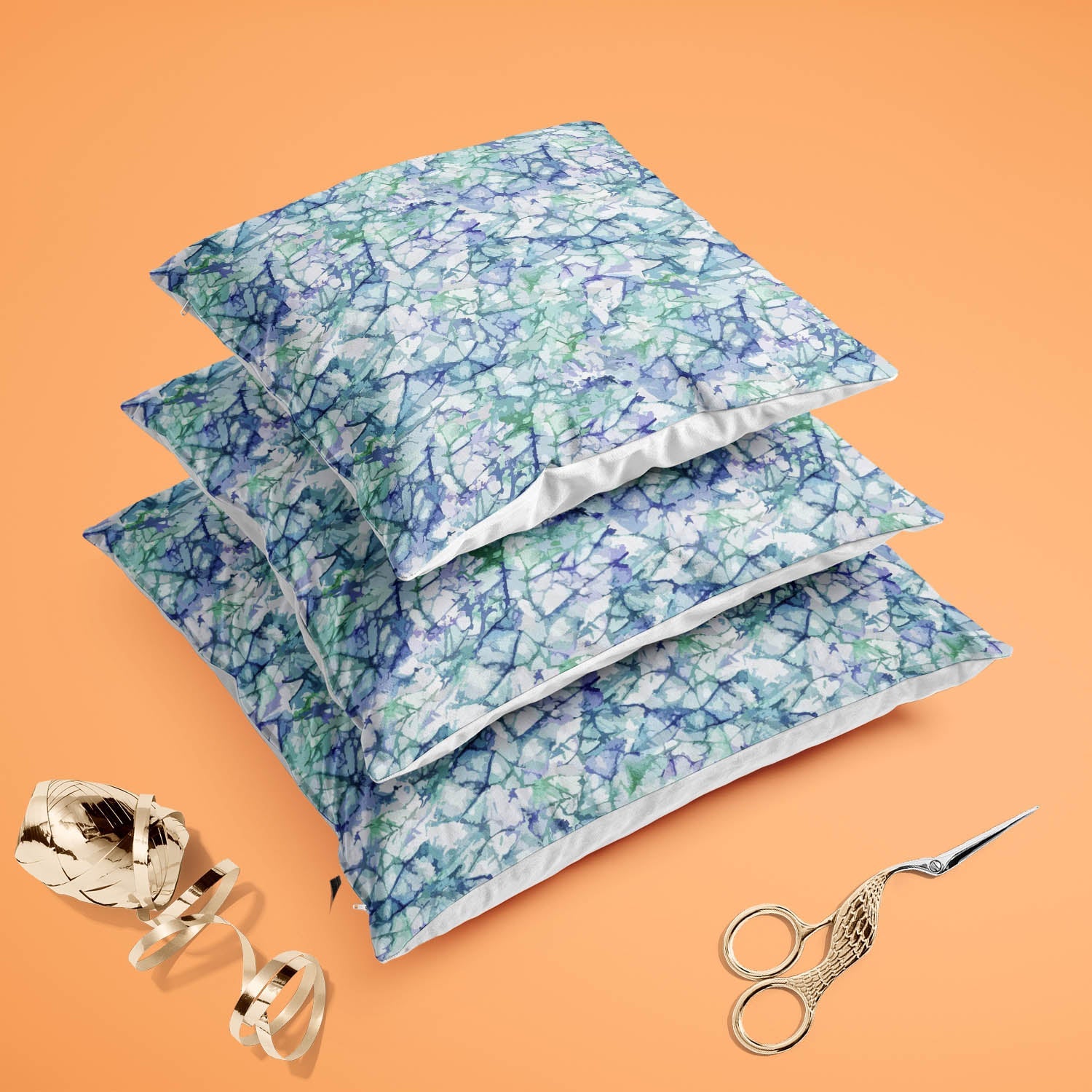 Bright Emerald Cushion Cover Throw Pillow