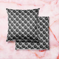 Monochrome Cone Illusion Cushion Cover Throw Pillow