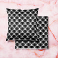 Monochrome Ellipse Cushion Cover Throw Pillow