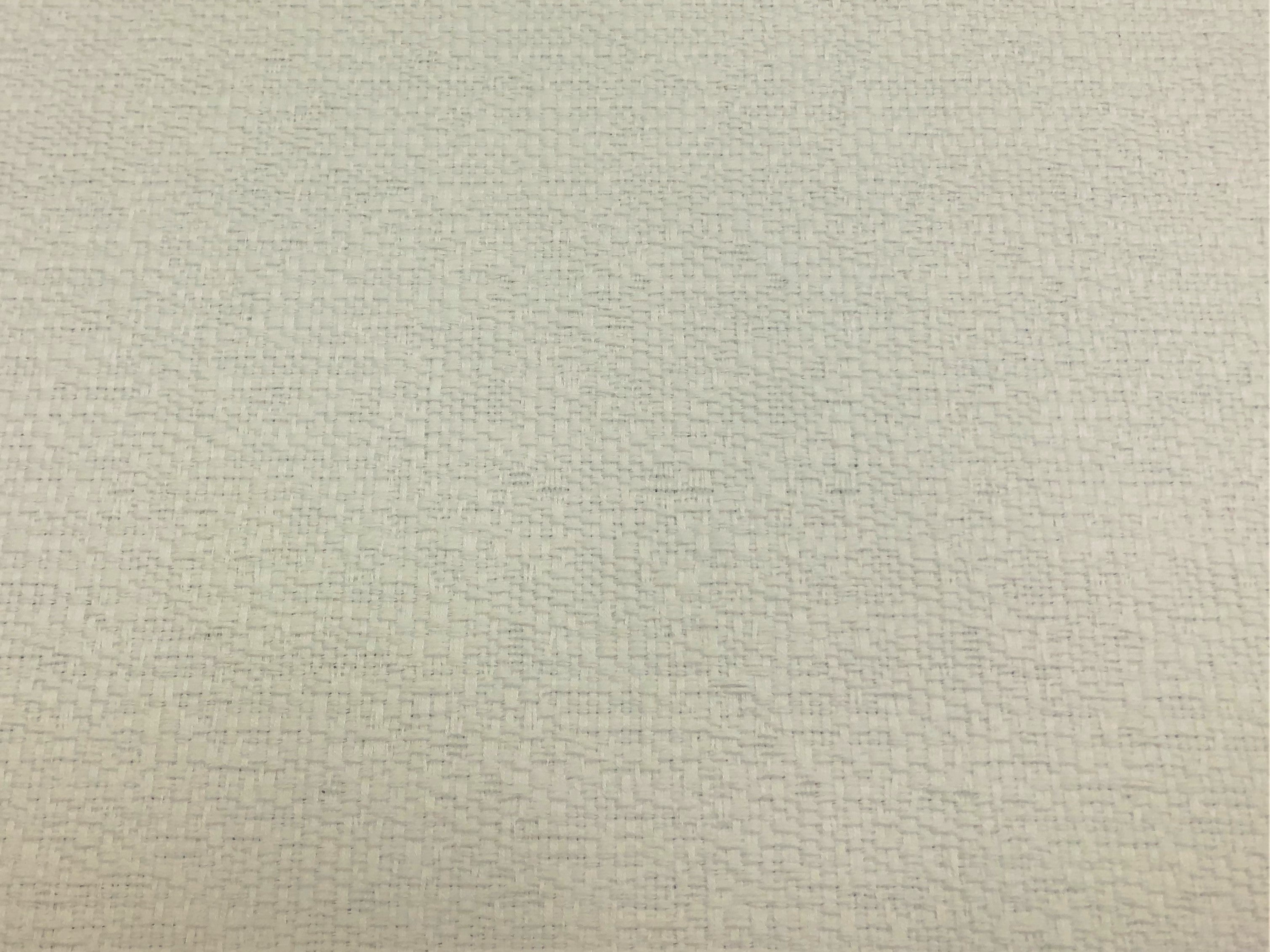 Designer Water & Stain Resistant MCM Mid Century Modern Off White Woven Tweed Upholstery Drapery Fabric