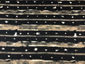 ALLURE BERKANE-COCOA STRIPE TRIBAL PRINT ON COTTON SATIN Abstract DECORATIVE, DRAPERY & UPHOLSTERY Fabric