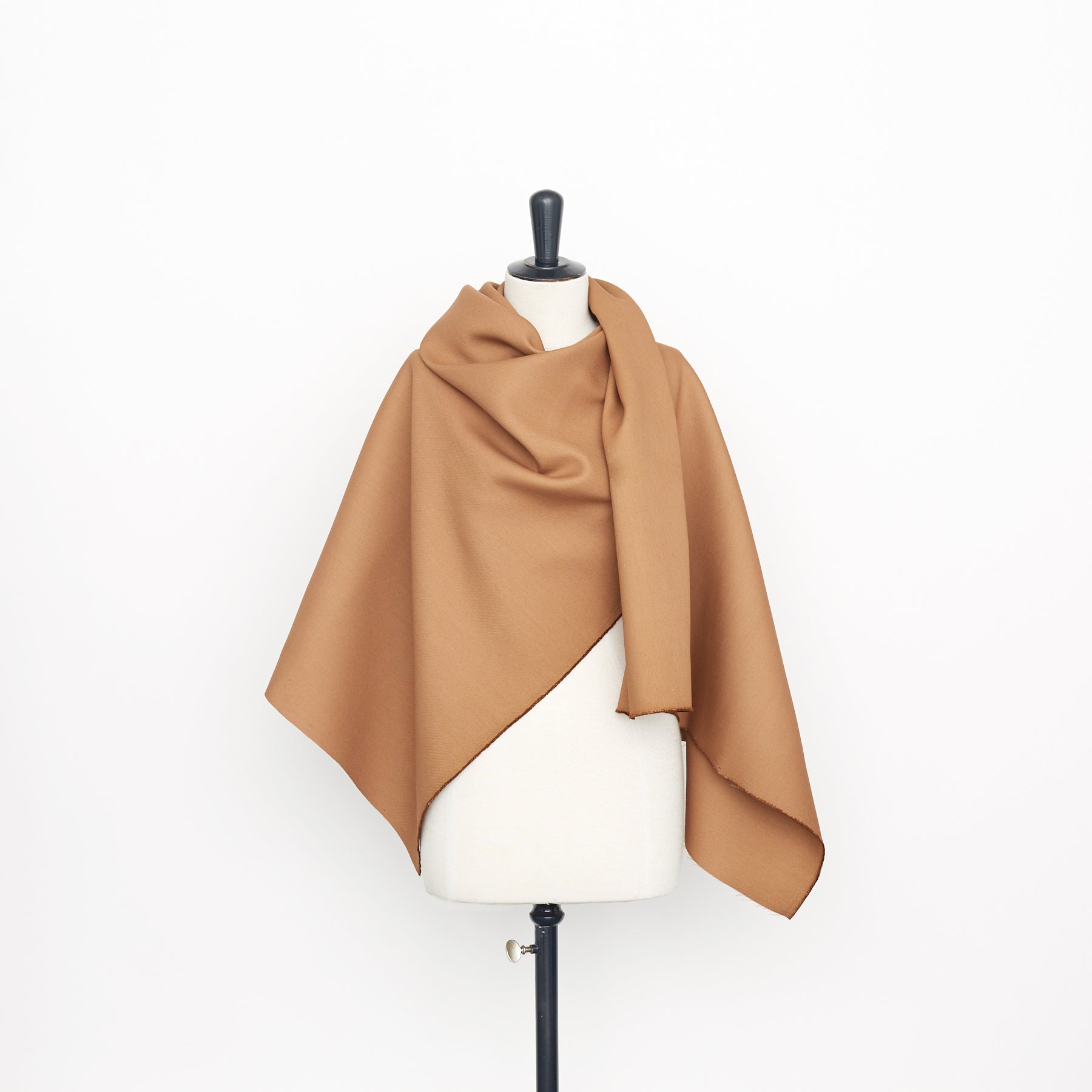 T22A02196 | Double Face Wool & Silk Crepe