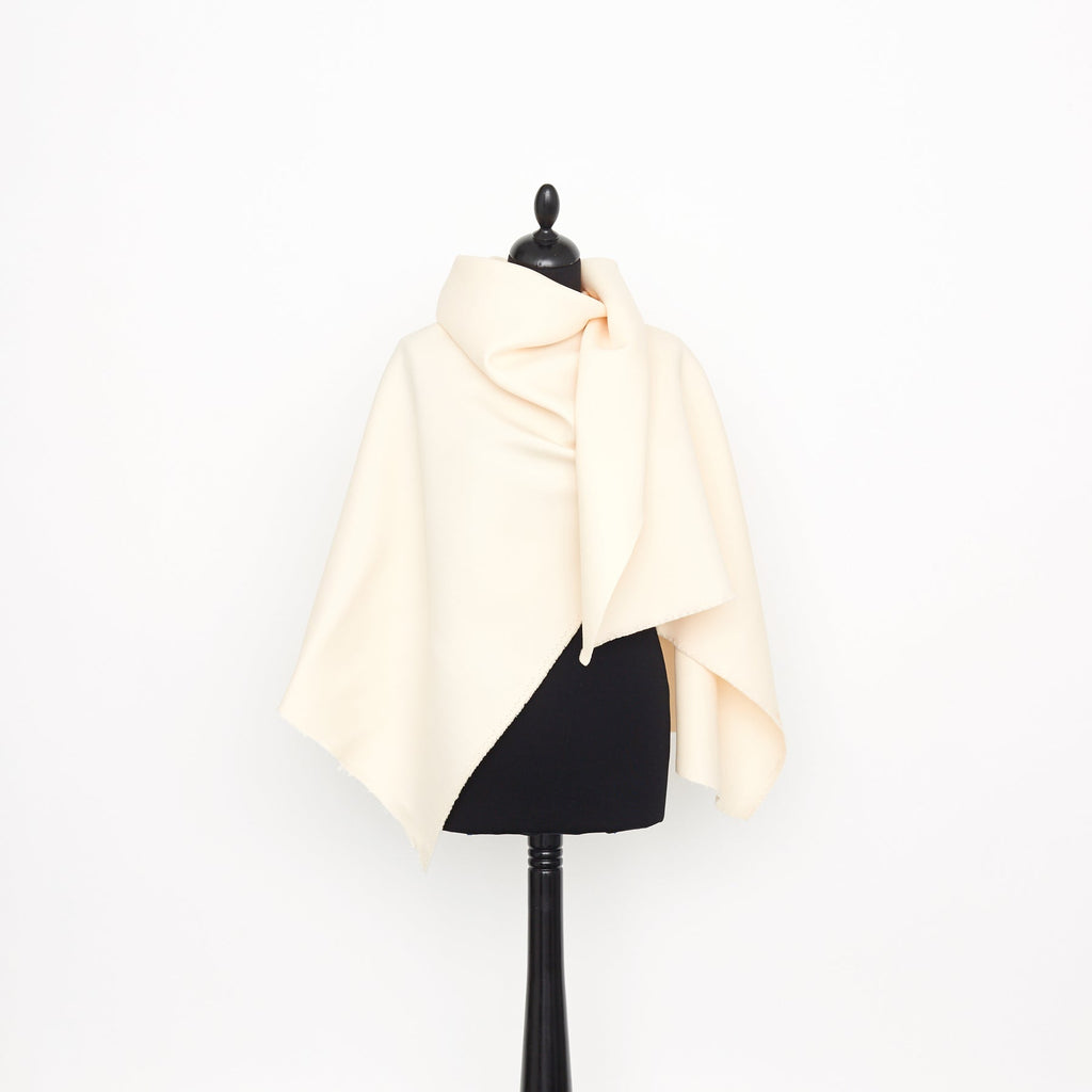T23M05061 | Double Face Wool & GOTS Silk Cady