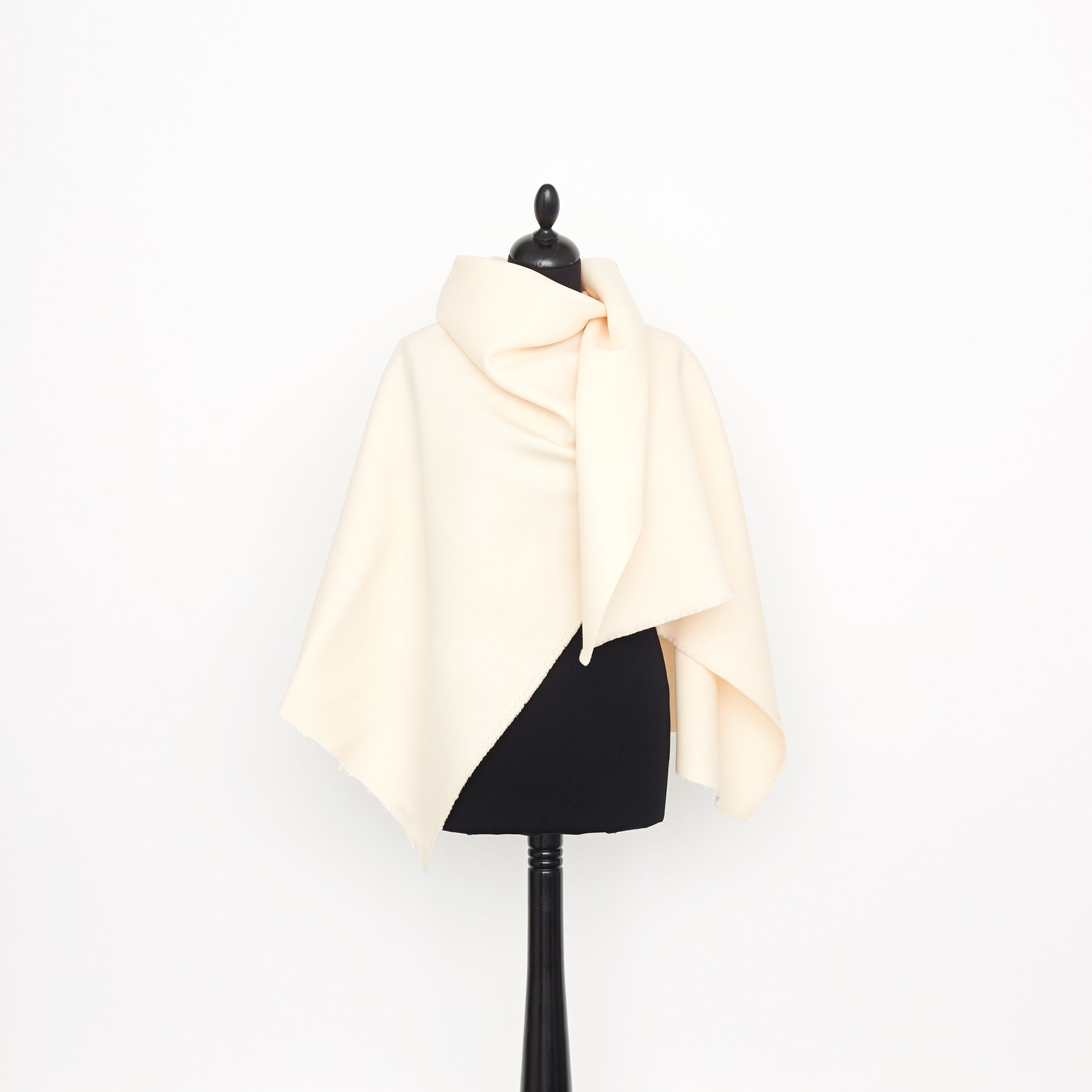 T23M05061 | Double Face Wool & GOTS Silk Cady