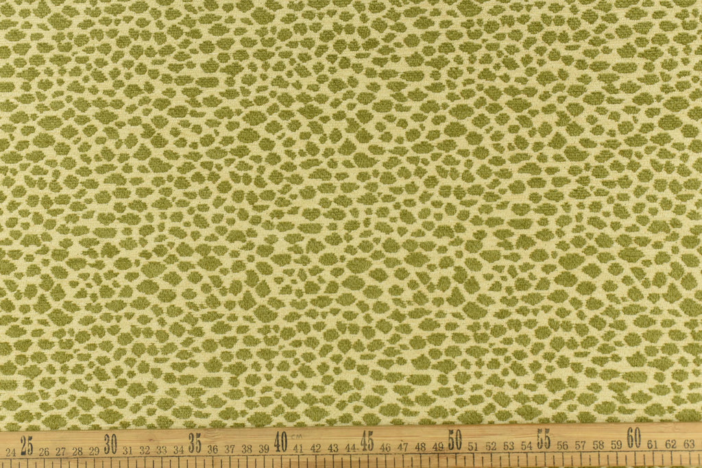Vintage Leopard Animal Skin Textured Chenille Jacquard Upholstery Fabric For Chair Cushion|Small Leopard Woven Fabric For Farmhouse Decor