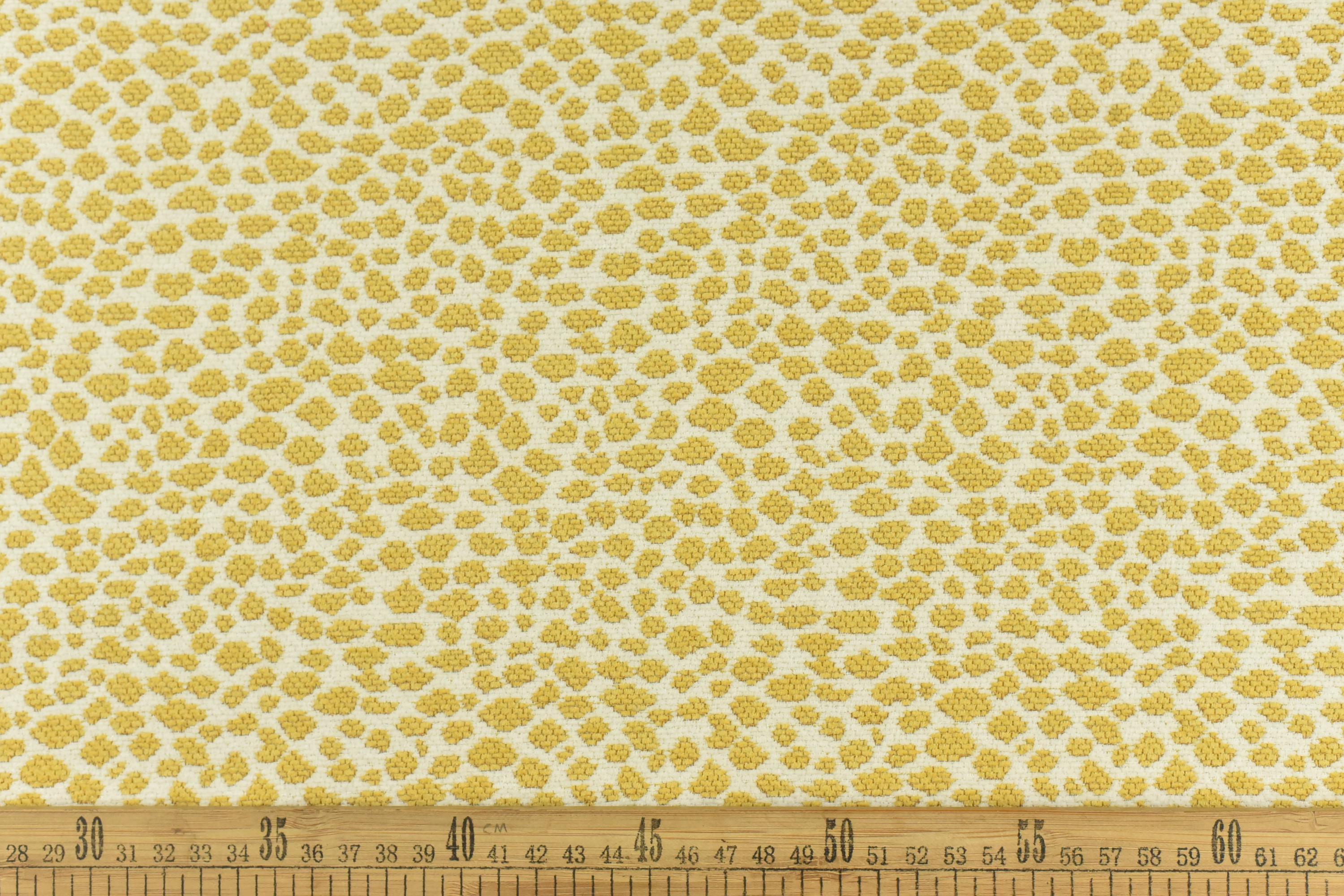 Vintage Leopard Animal Skin Textured Chenille Jacquard Upholstery Fabric For Chair Cushion|Small Leopard Woven Fabric For Farmhouse Decor